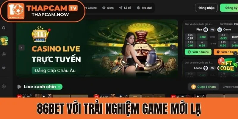 Một số trò chơi cực hot tại 86Bet