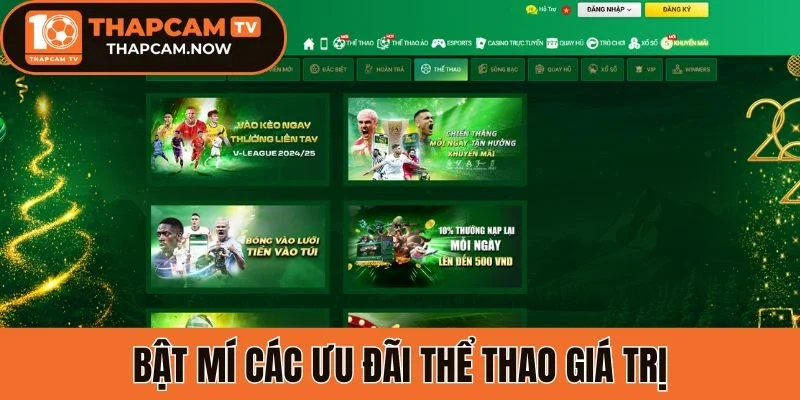 Bật mí các ưu đãi thể thao giá trị