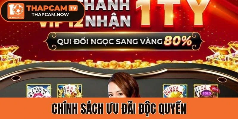 Chính sách khuyến mãi độc quyền