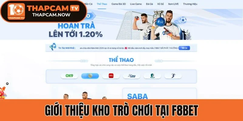 Giới thiệu kho trò chơi tại F8bet