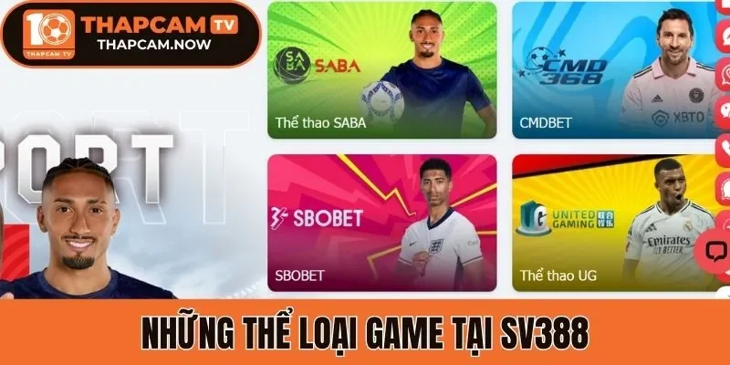 Những thể loại game tại Sv388