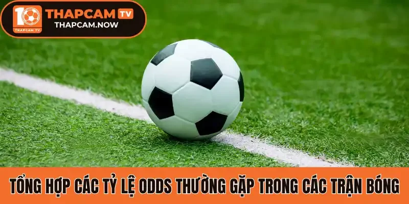 Tổng hợp các tỷ lệ Odds thường gặp trong các trận bóng