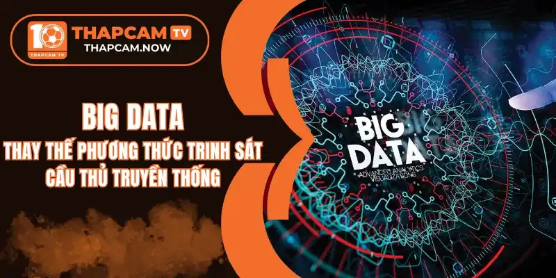 Dữ liệu lớn giúp phân tích nâng cao chi tiết về cầu thủ