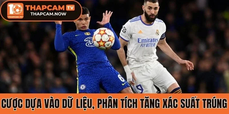 Đặt cược dựa vào dữ liệu, phân tích tăng xác suất trúng kèo