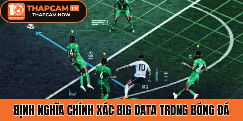 Định nghĩa chính xác Big Data trong bóng đá 
