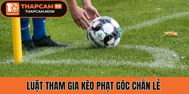 Luật tham gia kèo phạt góc chẵn lẻ 