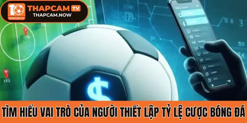 Tìm hiểu vai trò của người thiết lập tỷ lệ cược bóng đá