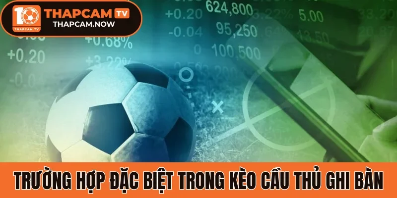 Trường hợp đặc biệt trong kèo cầu thủ ghi bàn