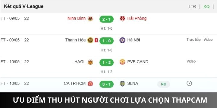Điểm qua những ưu điểm giúp thapcamtv được biết đến